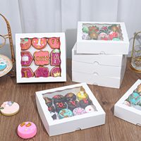 TEMLQPACK 30 boîtes d'emballage blanches non en papier de 8x8x2 pouces pour gâteaux, fraises, brownies et autres utilisations industrielles et agricoles