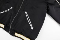Veste de baseball d'hiver unisexe Wengshuo personnalisée à deux couches, en velours côtelé avec doublure polyester/coton, design patchwork, simple boutonnage