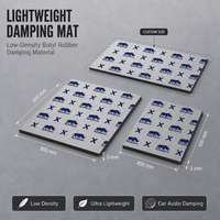 RynoGuard Tapis insonorisant léger en butyl pour voiture, feuille d'amortissement pour isolation acoustique automobile