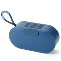 Haut-parleur portable TG689 ovale, compatible clé USB, design tendance, mini enceinte audio sans fil pour extérieur, très demandé.