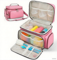 Sac isotherme multifonctionnel, réutilisable, pliable, écologique, recyclable, en nylon, pour tire-lait, pour les mamans qui allaitent, pour les voyages