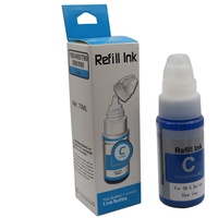 Recharge Premium YunLi GI490 compatible 135 ml Cyan/Jaune/Magenta + 70 ml Noir à base d'eau pour Pixma G3411/G2410/G2411