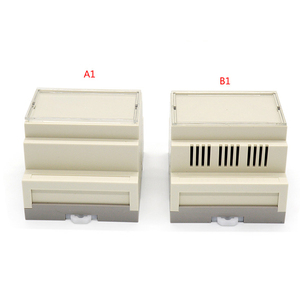 Modern Design IP54 DIN Rail <b>Enclosure</b> ABS <b>Plastic</b> Junction Box Electronics Box Customizable From China - Product Image 1
