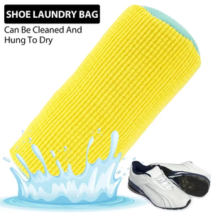 Bolsa de Lavado para Zapatos de Algodón, Elimina Fácilmente la Suciedad de las Fibras, Bolsas de Lavado Anti-Deformación, Organizador de Ropa y Zapatos - Product Image 3