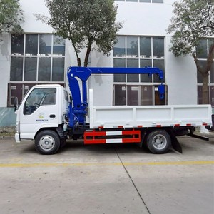 รถบรรทุก ISUZU 4x2 ติดตั้งเครนบูมยืดไสลด์ 3.2 ตัน สำหรับขาย รถบรรทุกติดเครน - Product Image 3