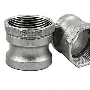 Conector rápido de acero inoxidable 304, reductor hexagonal macho y hembra, Tipo A, accesorio de tubería con rosca interna - Product Image 3
