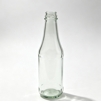 Bouteille en verre vide de 360 ml pour boissons, jus, stockage et emballage, usage domestique, vente en gros