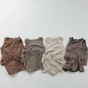 Nouveaux vêtements pour enfants 2022, shorts pour enfants, débardeur pour filles, ensembles de vêtements pour filles, vêtements d'été pour filles - Product Image 3