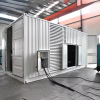 Groupe électrogène diesel de type conteneur 1500KVA 1625KVA 1875KVA pour centre de données, panneau de commande numérique, ATS robuste, 1800 tr/min