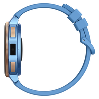 Montre connectée robuste en silicone pour l'extérieur avec boussole, altimètre, baromètre, lampe torche, navigation hors ligne, assistant vocal ChatGPT et écran AMOLED