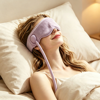 Masque oculaire chauffant sans fil à pression d'air, masseur oculaire rechargeable avec massage par airbag pour les tempes, pour soulager la fatigue oculaire et les maux de tête