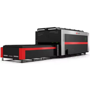 เครื่องตัดไฟเบอร์เลเซอร์ 3000W รุ่น High 1530 2560 พร้อมแท่นเปลี่ยนวัสดุ ขนาด 6000 มม. สำหรับตัดโลหะ - Product Image 2