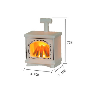Decoración Navideña, Lámpara de Mesa Portátil con Simulación de Chimenea, Luz LED Retro con Llama de Carbón, para Decoración del Hogar en Días Festivos - Product Image 3