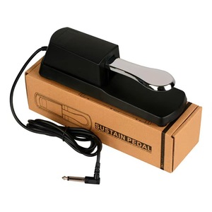 แป้นเหยียบแบบสากลสำหรับคีย์บอร์ด เปียโนอิเล็กทรอนิกส์ <span class=keywords><strong>MIDI</strong></span> ซัสเทน กลองอิเล็กทรอนิกส์ คีย์บอร์ด ซินธิไซเซอร์ แป้นเหยียบโลหะ สวิตช์ - Product Image 1