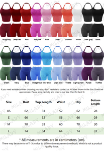 Completo Sportivo da Donna 2 Pezzi con Logo Personalizzato, Top Corto Halter e Pantaloncini, Sexy Set da Allenamento <span class=keywords><strong>per</strong></span> <span class=keywords><strong>Palestra</strong></span>, Asciugatura Rapida, Effetto Seconda Pelle, <span class=keywords><strong>per</strong></span> Yoga - Product Image 6