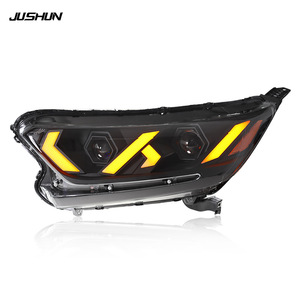 Conjunto de Faros Delanteros Jushun para Honda CRV, Estilo Lamborghini, LED DRL, 15000 Lm, 12V - Product Image 2