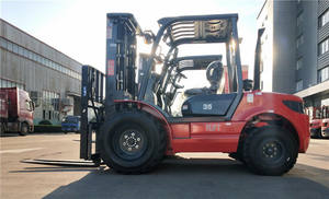 3 טון מחוספס terrian מלגזה עם 4 גלגלי כונן - Product Image 2