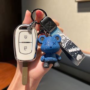 Voiture française nouveaux <span class=keywords><strong>porte</strong></span>-clés à distance 2 boutons coque de <span class=keywords><strong>clé</strong></span> de voiture en TPU housse pour Duster <span class=keywords><strong>Dacia</strong></span> scénic pour <span class=keywords><strong>porte</strong></span>-clés Renault - Product Image 5