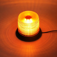 Balise LED 54W, 11 modes stroboscopiques, IP65, fixation magnétique à vis, boîtier PC, 5 couleurs, lumière clignotante, alerte de sécurité pour véhicules
