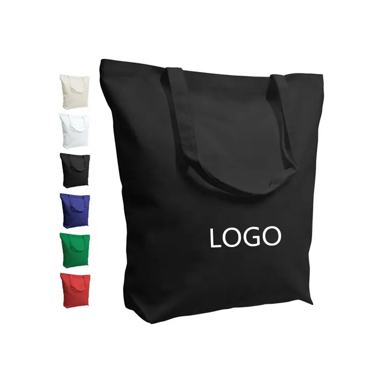 Özel baskılı logo geri dönüşüm bakkal tote alışveriş tekne çantası ağır tuval büyük toplu yeniden kişiselleştirilmiş pamuklu çanta