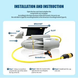 Motor Sup de 240W 24V con Aleta para Kayak y Tabla de Paddle Surf - Product Image 5