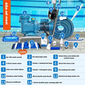 Hồ bơi Máy hút bụi làm sạch thiết bị cho hồ bơi làm sạch công cụ và phụ kiện Hồ bơi sạch hơn - Product Image 5