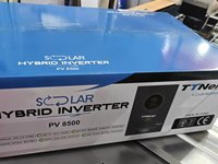 Inverter Surya Fasa Tunggal 5.5KW 110V 120VAC 60Hz Hybrid Paralel untuk 220/240V Fasa Terpisah atau 3 Fasa 48V Standar AS
