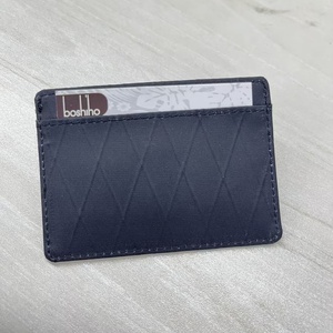 Customized X-pac Leather Lining Short Open Closure <b>RFID</b>-Blocking Slim Credit Card <b>Wallet</b> for Men - Product Image 4