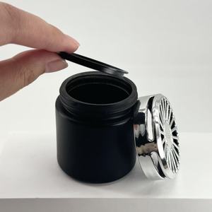 Commercio all'ingrosso satinato Logo su misura vetro vuoto diffusore di profumo per auto accessori <span class=keywords><strong>deodorante</strong></span> <span class=keywords><strong>deodorante</strong></span> barattolo di vetro - Product Image 3