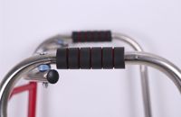 Déambulateur 4 roues réglable en hauteur pour personnes âgées, en alliage d'aluminium et acier inoxydable, léger et de haute qualité, modèle 2025, le plus vendu