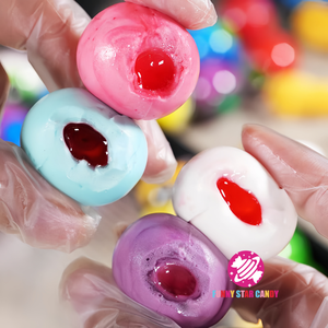 Vente en Gros Bonbons Gélifiés Moelleux en Forme de Globe Oculaire en Vrac Halal Doux Goût Fraise Fourrés à la Confiture Bonbon Gélatineux à Mâcher Œil - Product Image 3