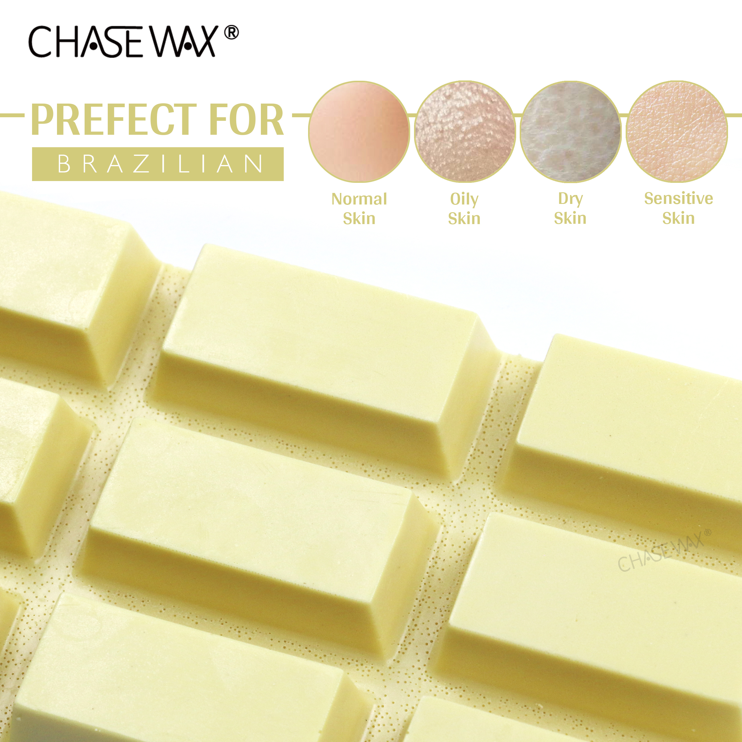 Hive Options Sensitive Hot Film Brazilian Depilatory Wax Block Low