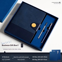 Coffret Cadeau d'Entreprise Personnalisé avec Logo : Carnet, Stylo et Clé USB Gravés – Idéal pour Souvenir d'Entreprise