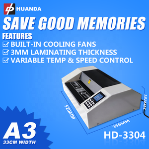 HD-3304 Stratifié Machine <span class=keywords><strong>Carte</strong></span> <span class=keywords><strong>D</strong></span>'<span class=keywords><strong>IDENTITÉ</strong></span> Poche Chaude et Froide <span class=keywords><strong>Plastifieuse</strong></span> A3 330mm Machine À Plastifier Industrielle - Product Image 3