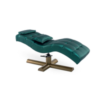 HICOMED Table de cils de luxe courbe noire pour salon de beauté esthétique Thai Spa Lit de cils Mobilier de salon facial hydraulique moderne
