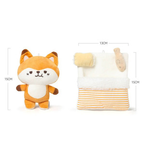 Peluche de Zorro Dormilón EN71 al por Mayor, Juguete de Peluche Suave y Agradable al Tacto, Serie Dulces Sueños, Regalo para Bebés - Product Image 3