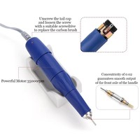 Forte perceuse à ongles 210 105L 65W 35000 40000 45000 tr/min manucure Machine électrique polissage lime coupe ongles fraisage pédicure outil