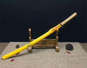 Spada Katana Gold Fish, Spada Tradizionale Cinese per Cosplay, Spada di Bambù con Collezione Regalo <span class=keywords><strong>SS100</strong></span> - Product Image 4