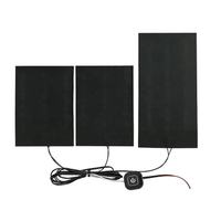 Tissu chauffant en graphène à coudre en gros, pack personnalisé OEM pour les vendeurs de vêtements connectés sur Amazon