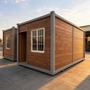 Casa Contenedor Ecológica y Transpirable de Construcción Rápida, Desmontable, de 20 pies, para Oficina o Alojamiento en Obras de Construcción - Product Image 1