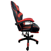 Chaise de bureau personnalisable en cuir PU réglable, ergonomique, avec soutien lombaire, confortable, chaise d'ordinateur
