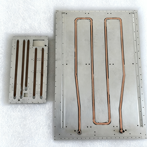 <span class=keywords><strong>Plaque</strong></span> de refroidissement par eau en aluminium de grande taille de 1500mm <span class=keywords><strong>plaque</strong></span> froide liquide avec tuyau d'enterrement <span class=keywords><strong>pour</strong></span> système de refroidissement industriel - Product Image 2