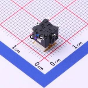 K6-6140S02 Tactile Switch SMD Switch ( Operating Force: 1.6N )( Mounting Type: Vertical Mount )( Switch Length: 6.6mm ) - Product Image 2