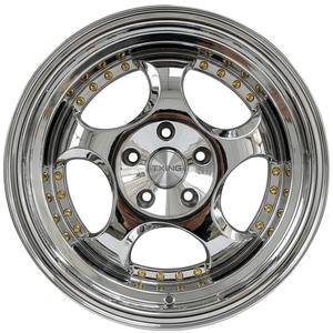 Rines Forjados Personalizados de Cinco Radios con Acabado Pulido Espejo Plateado, PCD 5x130, Compatibles con <span class=keywords><strong>Porsche</strong></span> 911 Coupé Clásico - Product Image 1