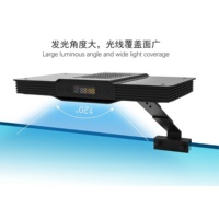 Spectra Aqua Knight V3 60W Lumière LED carrée moderne pour aquarium marin de bureau, 3 canaux de gradation, pour aquariums de corail et poissons de 40-60 cm