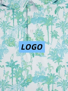 Polo brodé en polyester de haute qualité pour hommes, t-shirts de golf, impression numérique, logo personnalisé, polo à séchage rapide avec logo - Product Image 3