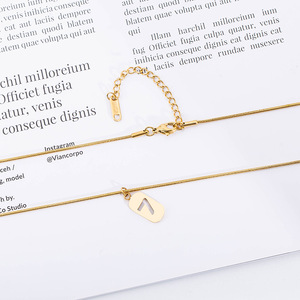 Collier avec pendentif numéro porte-bonheur 7 pour femme, chaîne de clavicule en acier inoxydable, cadeau pour elle, bijoux à la mode - Product Image 3