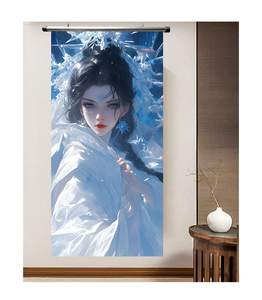 <strong>Custom</strong> Personalize Design <strong>Anime</strong> Decoration <strong>Digital</strong> <strong>Printing</strong> Wall Scroll <strong>Hanging</strong> <strong>Banner</strong> for House Decoration
