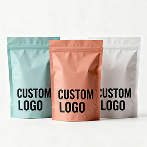 Tùy chỉnh in cấp thực phẩm mùi bằng chứng Nắp kéo đứng lên Túi với dây kéo Ziplock nhựa cấp thực phẩm Mylar túi SNACK NUT - Product Image 1