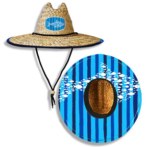 ANSONYE fabbrica bagnino cappello di paglia di moda naturale cappelli Sombreros con stampa personalizzata Logo pesca al sole a tesa larga spiaggia H - Product Image 3